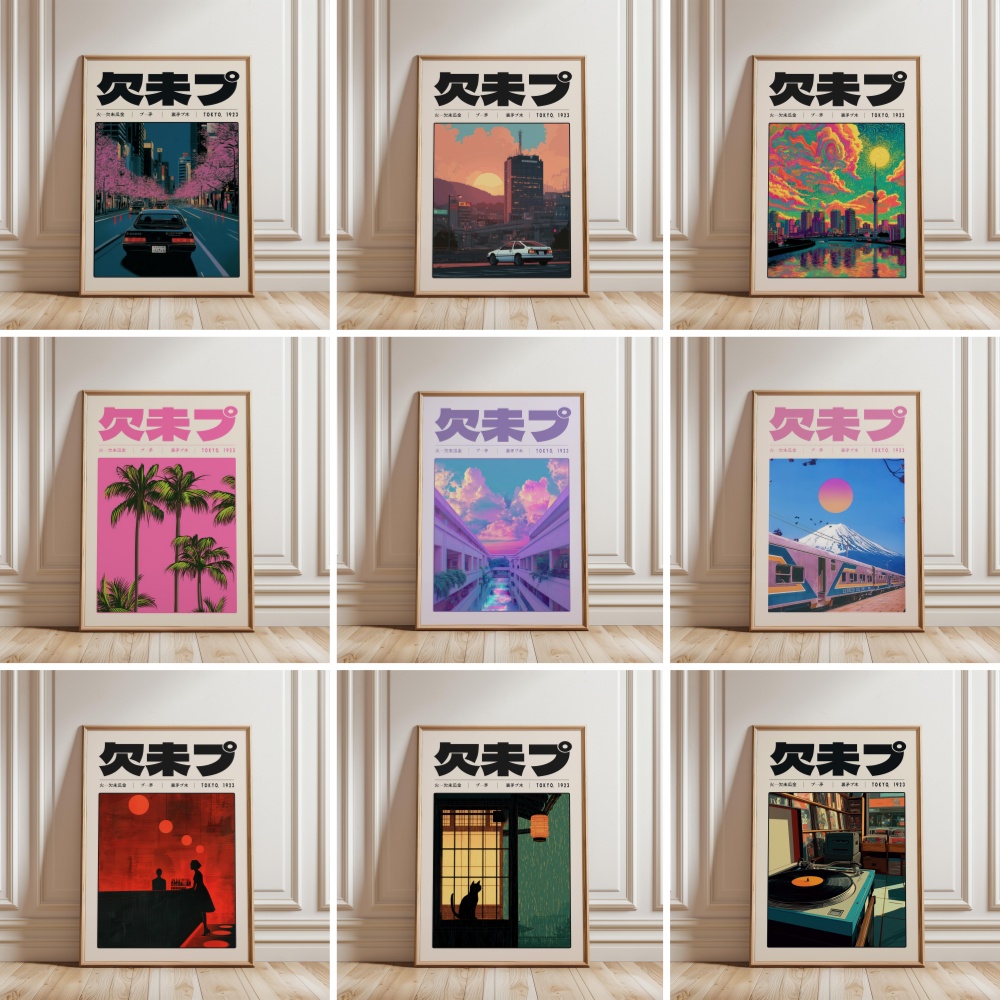 Japanese Culture Lifestyle - Y2K Indie Culture Japan Pattern Japanese