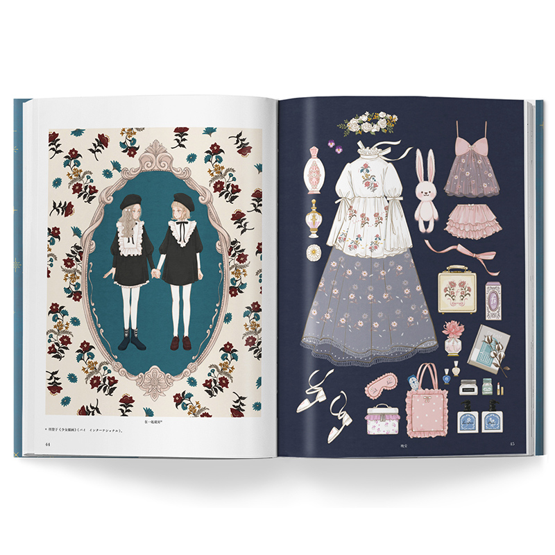 Vintage Dress Fantasy Museum J - Japanese Lifestyle Books ulasan dan harga
