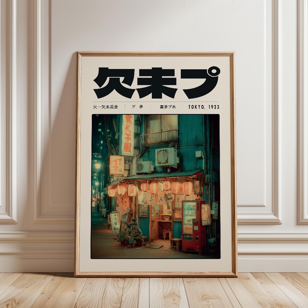 Japanese Retro Vaporwave Poste - Japanese Culture Lifestyle ulasan dan harga